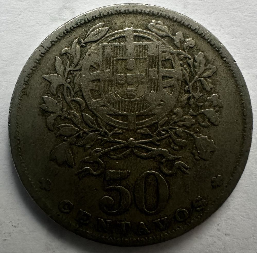 Moeda 50 centavos