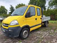 Renault Master Movano doka 7 osób 2.5 dci klima uszkodzony silnik