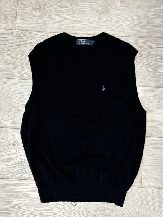 Вовняна жилетка від Ralph Lauren merino wool