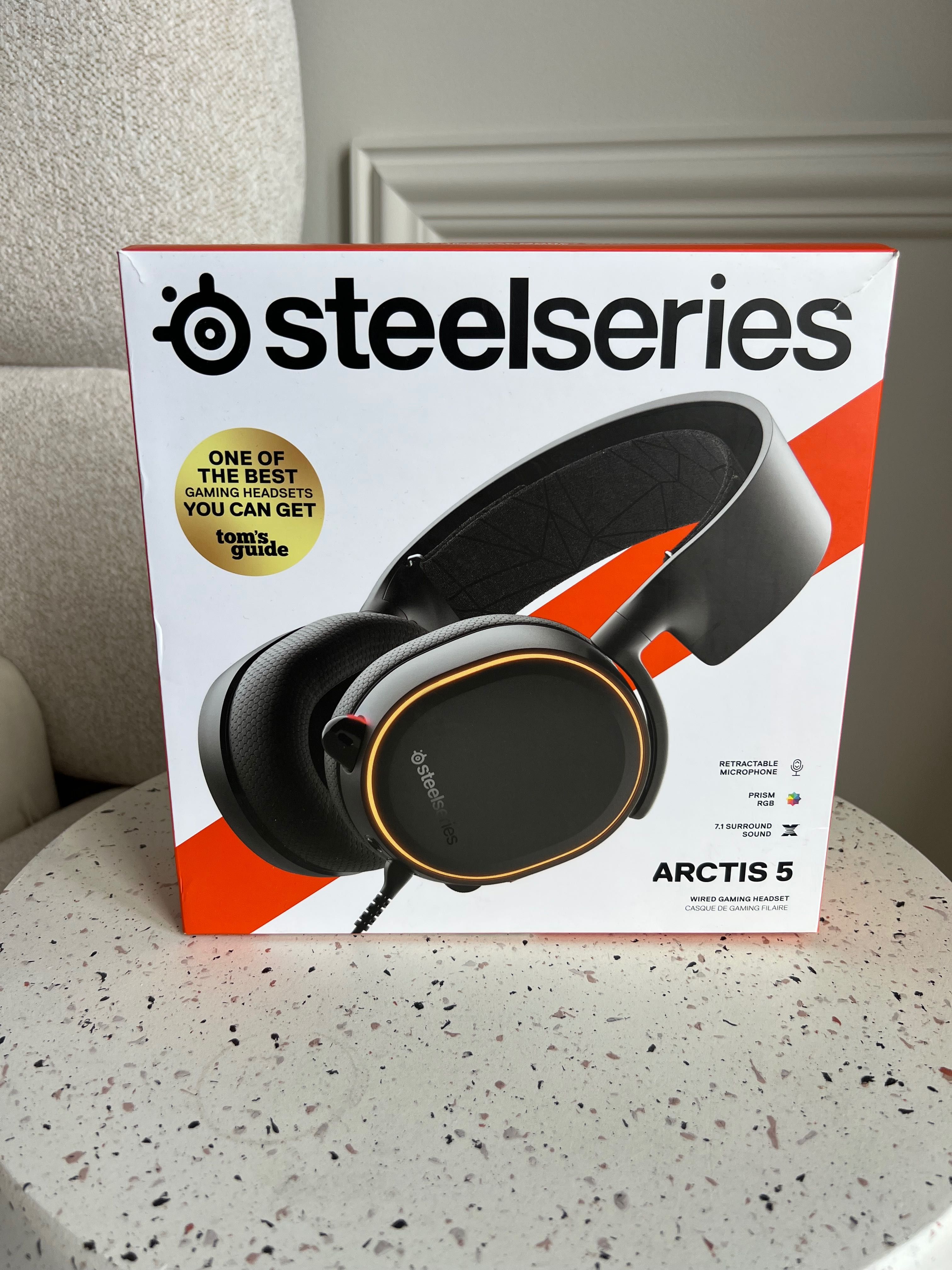 SteelSeries arctis 5 słuchawki j nowe