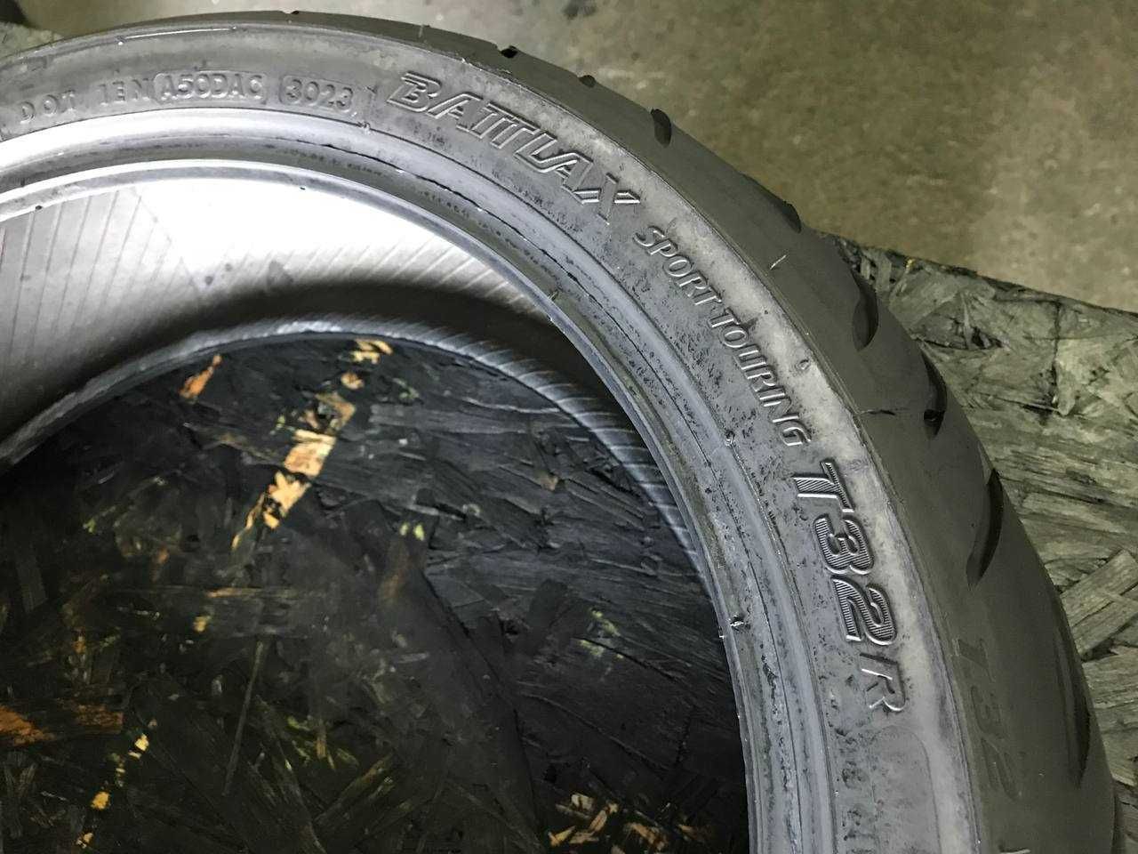 Мото шини б/в 180/55 R17 Bridgestone Battlax SportTouring T32R (2027М)