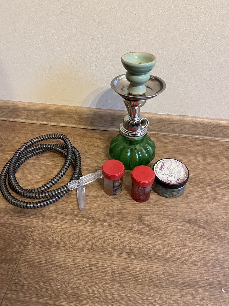 Shisha szklana zielona