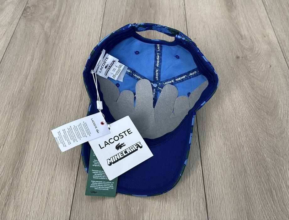 Кепка lacoste minecraft
