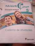 Caderno de atividades Música Cinco 5 ano