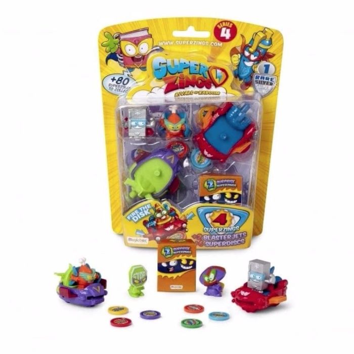 Super Zings superzings seria 4 BLASTERJET BLISTER PACK 4 figurki 2