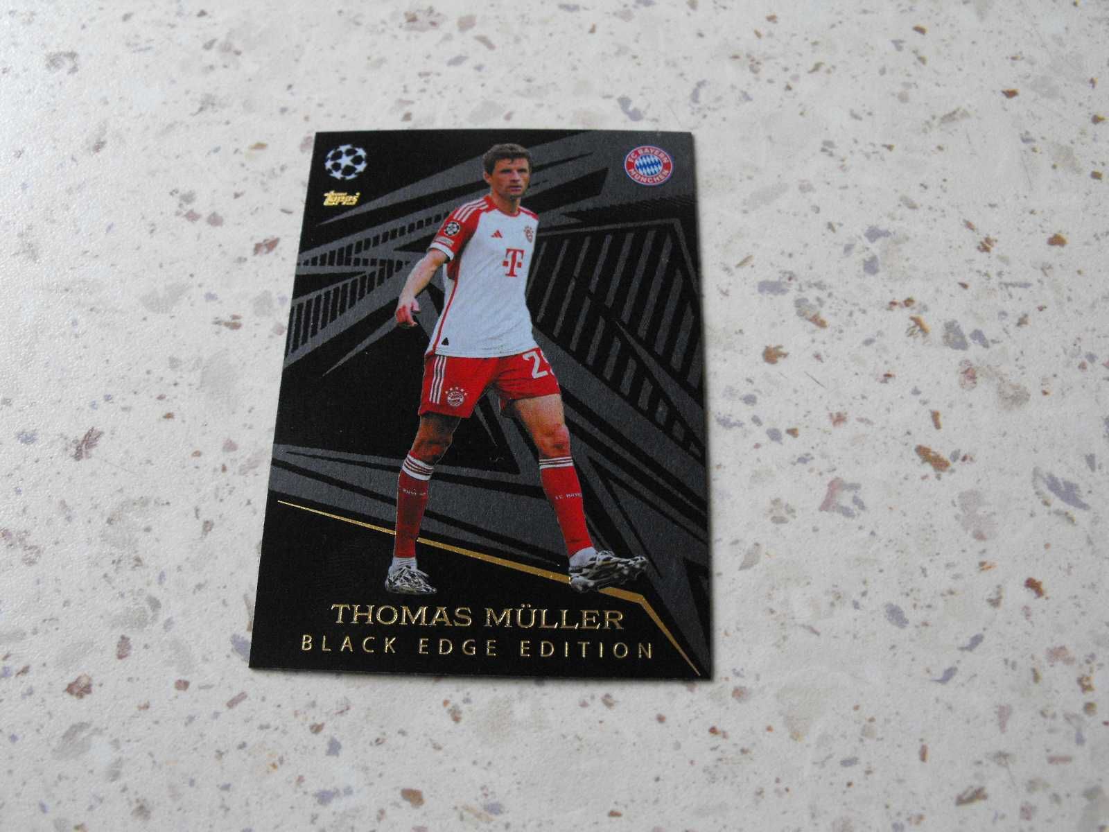 topps Match Attax 2023/24 Black Edge Edition 497 THOMAS MULLER