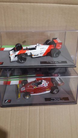 машинки формула 1 Ferrari, McLaren 1:43 Айртон Сенна, Ники Лауда