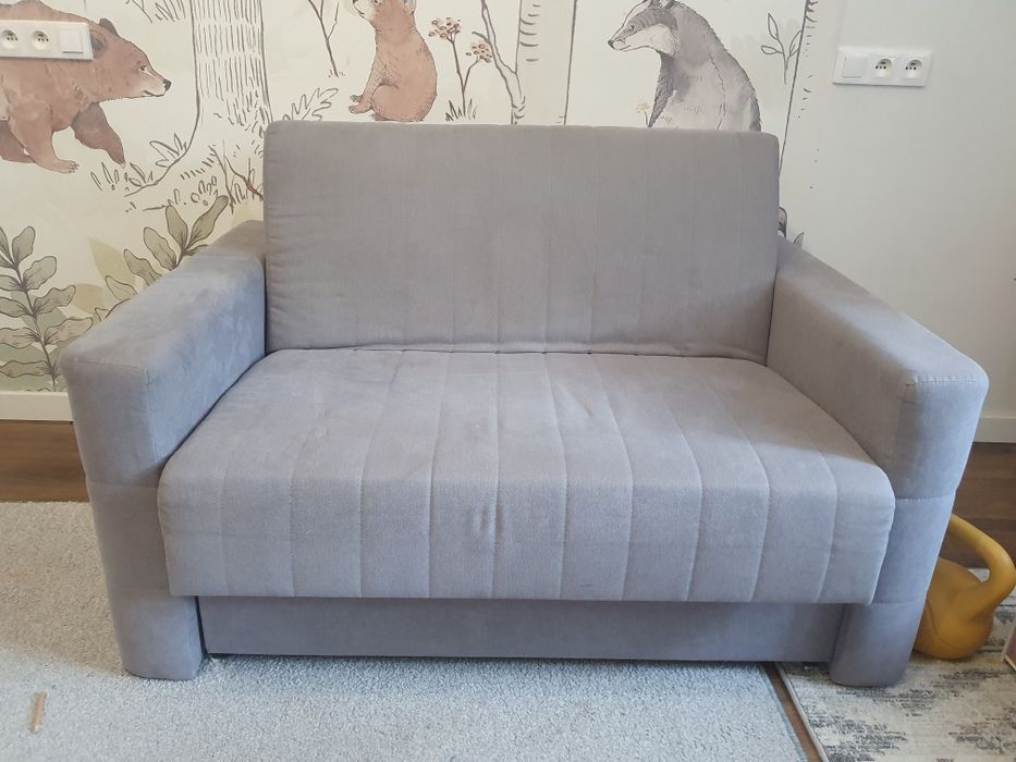 Sofa amerykanka szara DOMO 2