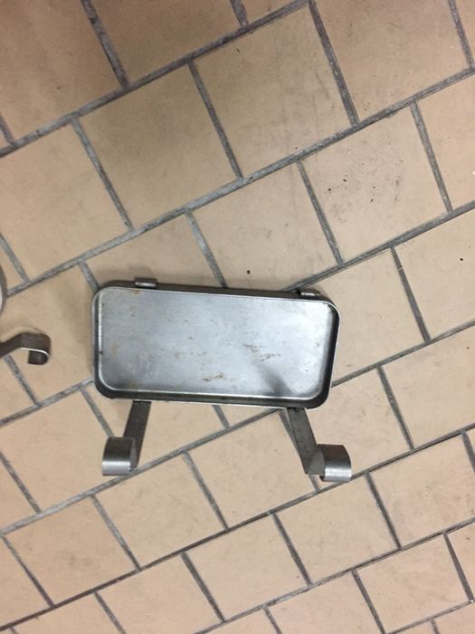 Barra em inox para fixar a parede c/ utencilios