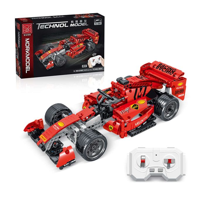 klocki technic bolid f1 rc na pilota