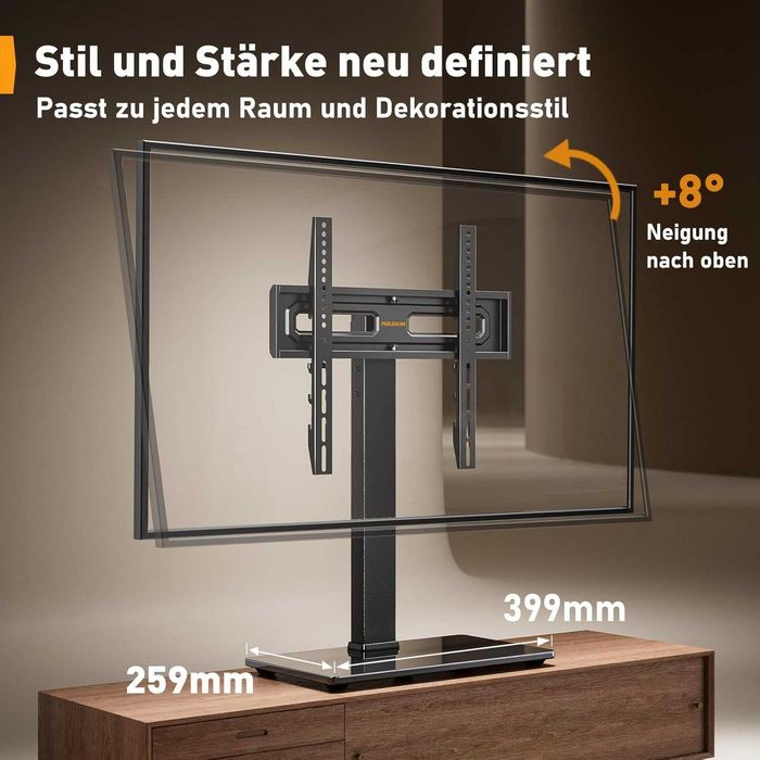 Stojak Podstawa Telewizora Uniwersalna 32-70 Cali Wytrzymała Konstrukc