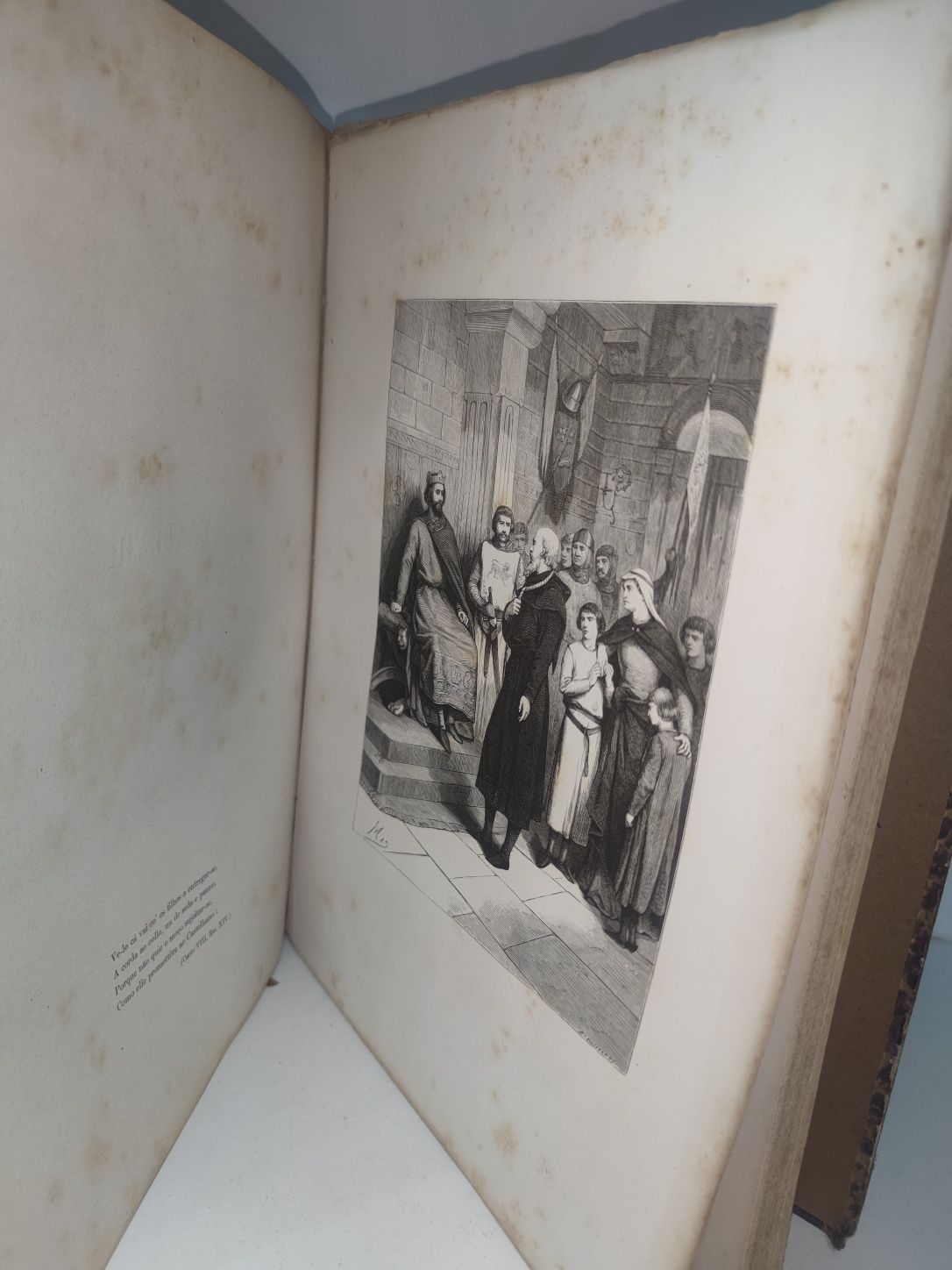 Livro - Luis de Camões - Os Lusiadas data 1878 RARO