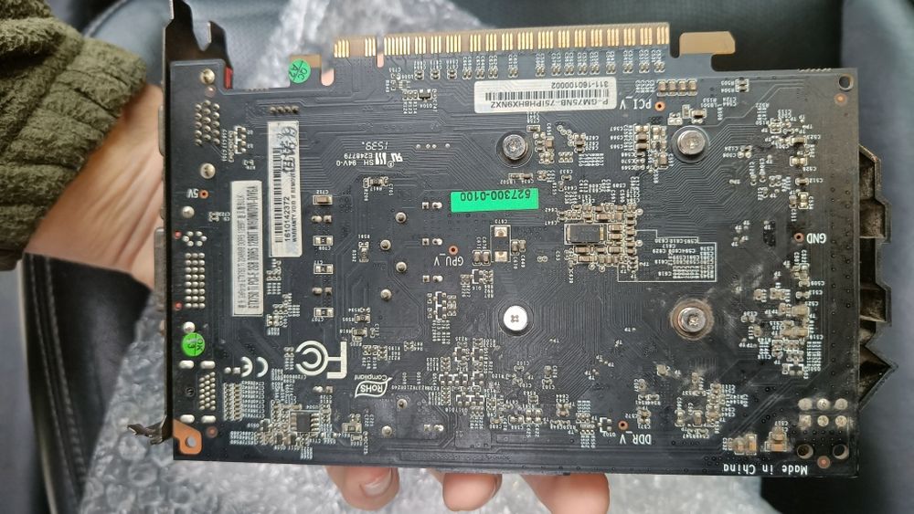 AFOX PCI-Ex GeForce GTX 750 2GB GDDR5 (128bit) (1020/5000) (DVI, Displ