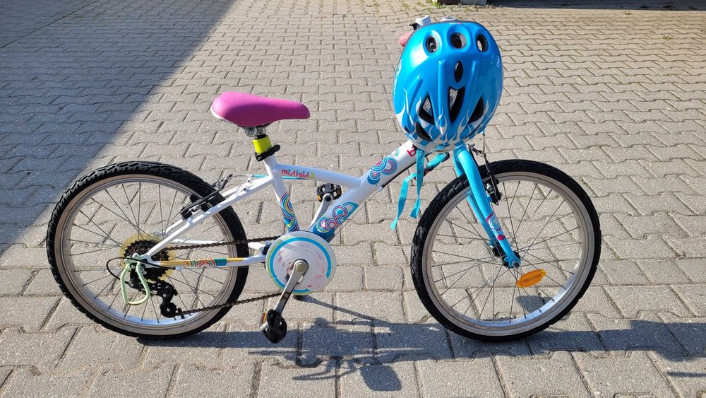 Rowerek dla dziecka - 20 cali plus kask
