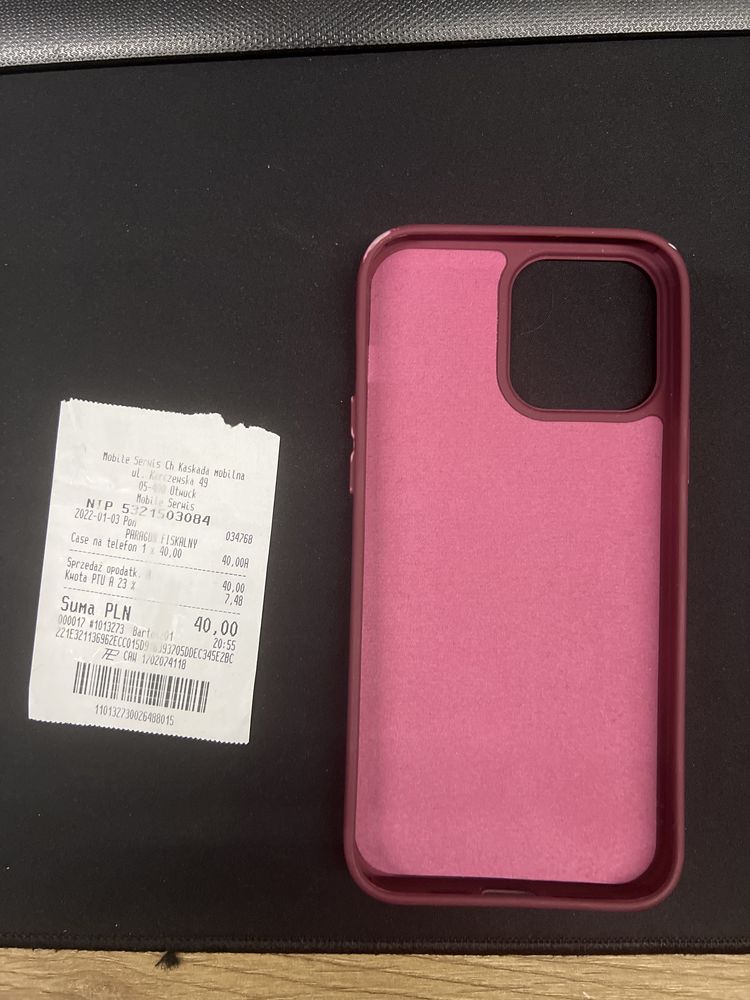 Case, obudowa, etui, czerwony, iPhone 13 Pro Max
