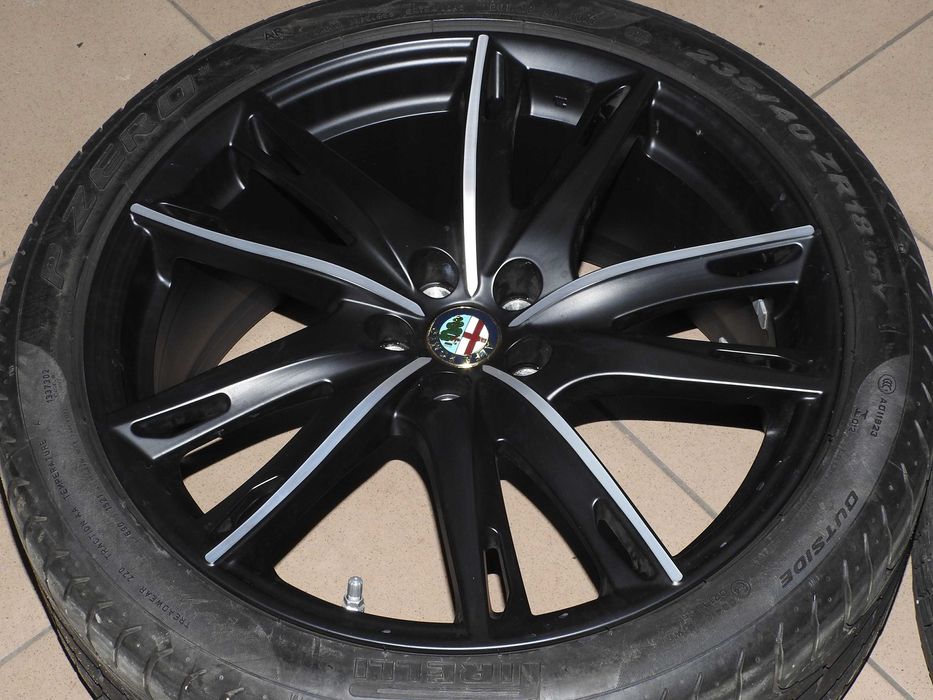 4×Alufelgi 5x98 Alfa Romeo 2x17 2x18cali 2x7J ET33 8J ET44  RARYTAS!!!