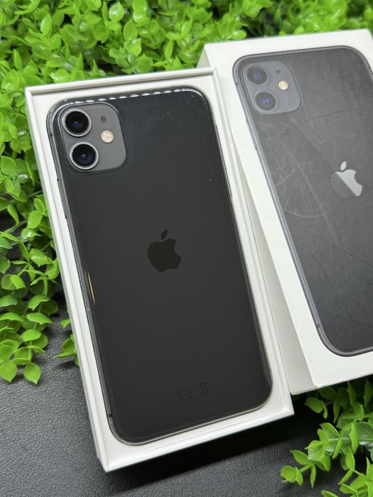 iPhone 11, 64Gb, Black (Neverlock) Айфон 11, 64гб, черный, #2343