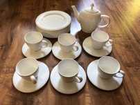 Porcelanowy serwis do herbaty