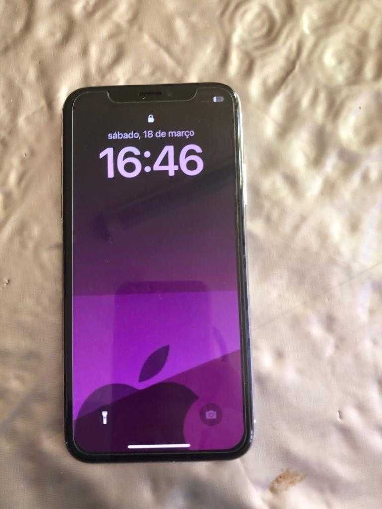 iphone X branco 256 gb