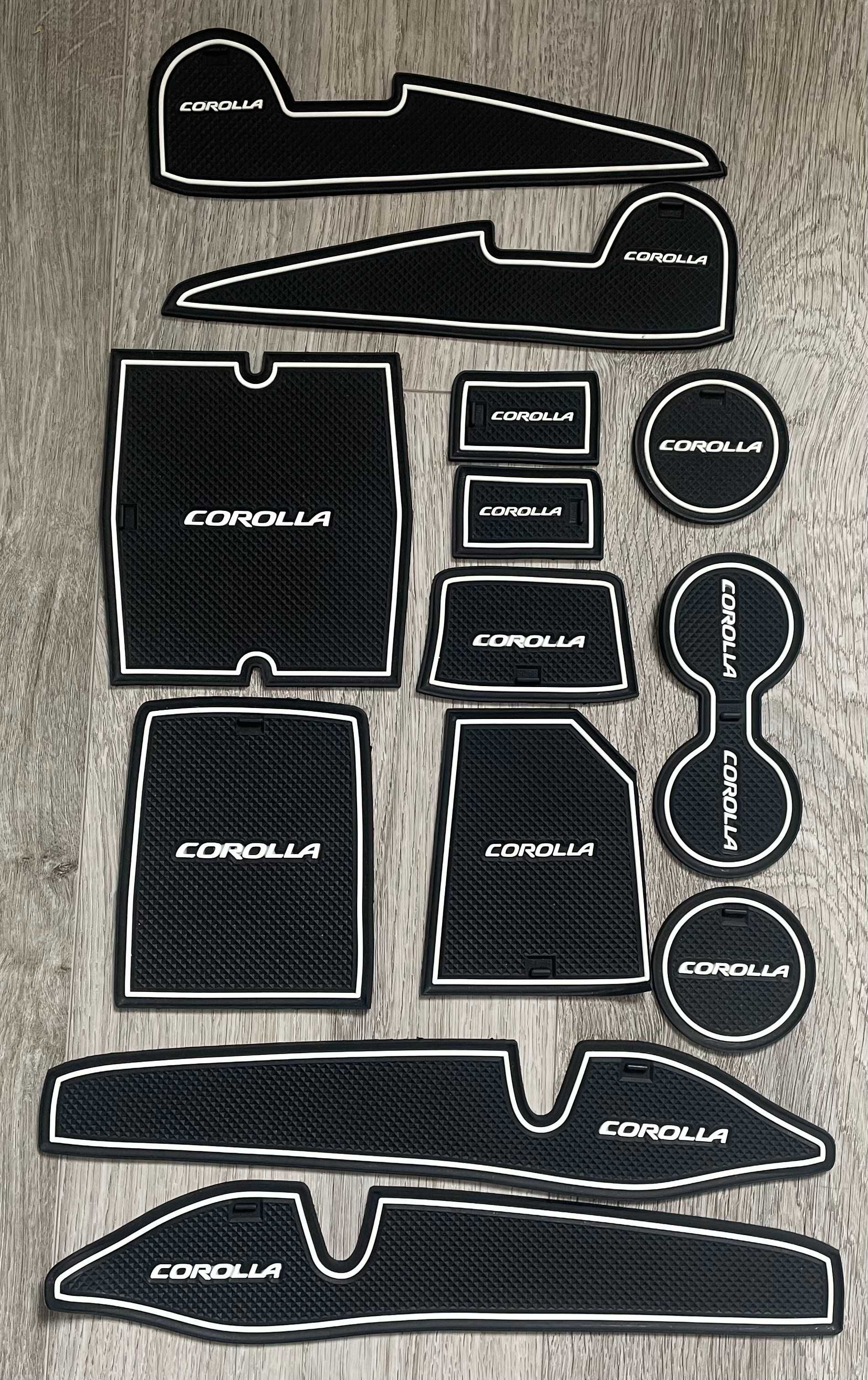 Набір гумових килимків для TOYOTA Corolla 2014-2018