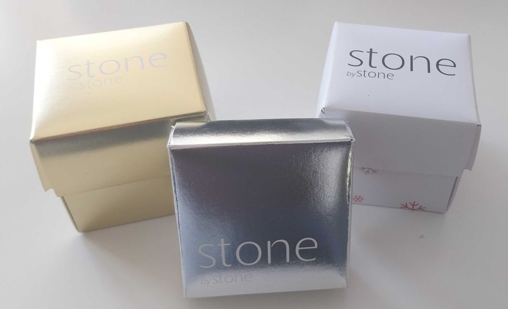 Stone  -  Anéis em prata e aço