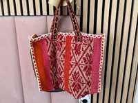 Artesania shopper torebka Peru tkana wełniana boho