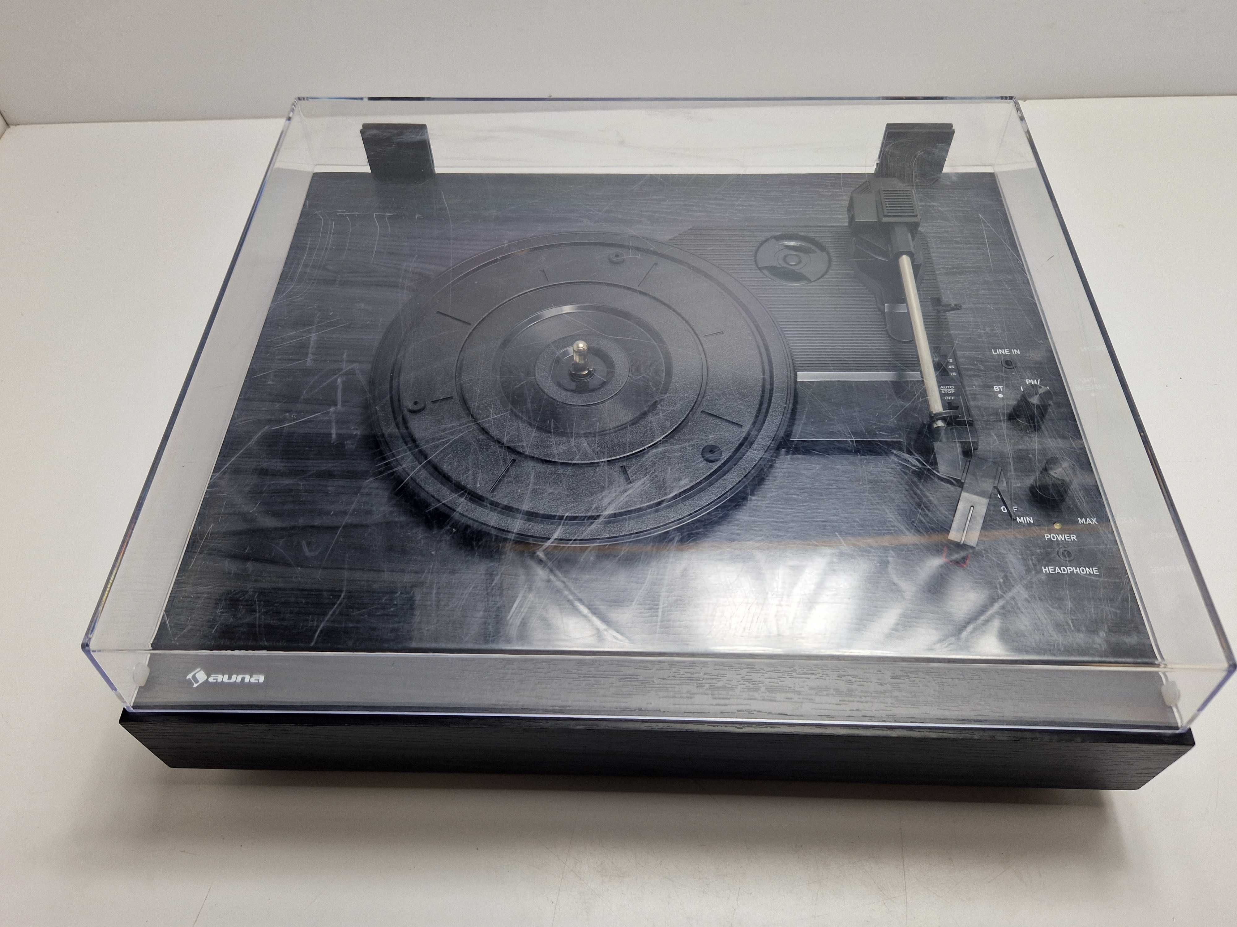 Auna 100 | 39051 Gramofon zegar bt głośnik