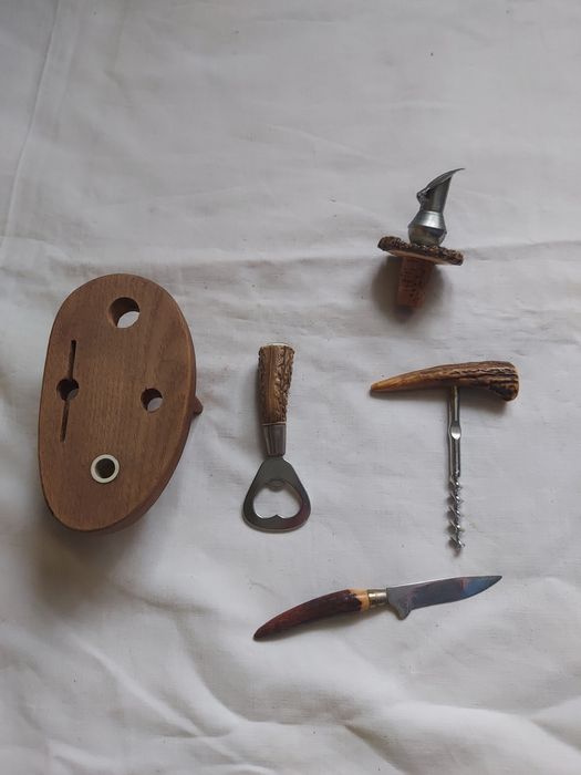 stary zestaw otwieraczy ART DECO kolekcjonerski