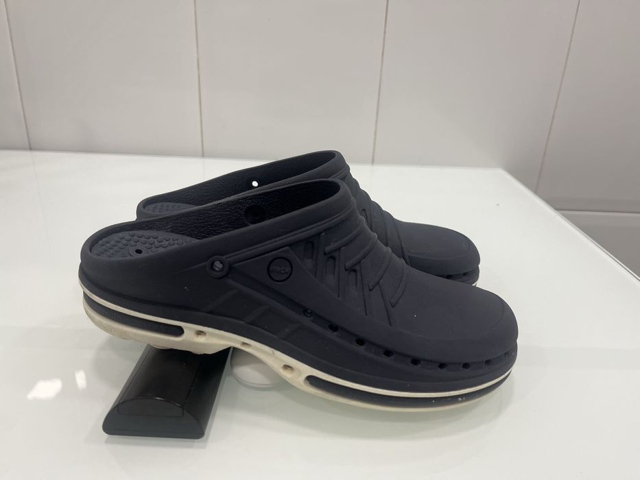 Socas Hospitalares Bloco Operatório azuis / brancas  n. 36/37