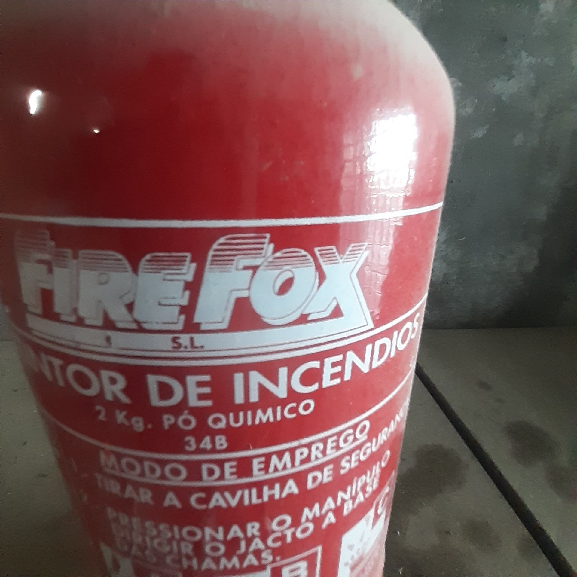 Extintor de incêndio 2 KG