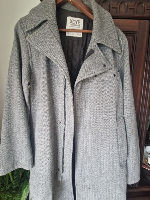 Sobretudo L Pull Bear anos 2000 lã