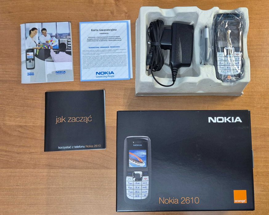 Telefon komórkowy Nokia 2610 /nieużywany (Orange)