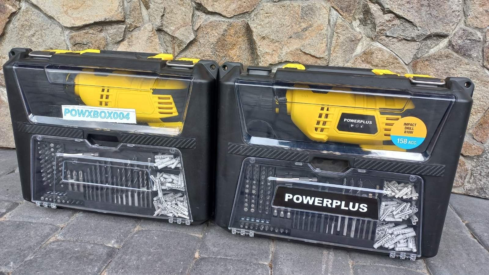Дрелька powerplus powxbox004