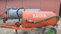 Beczkowóz Bauer 2100L-5000L beczka wóz asenizacyjny z pompą