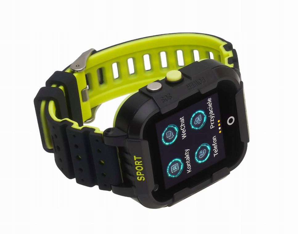 Smartwatch dla dzieci Garett Kids 4G czarny karta sim gratis