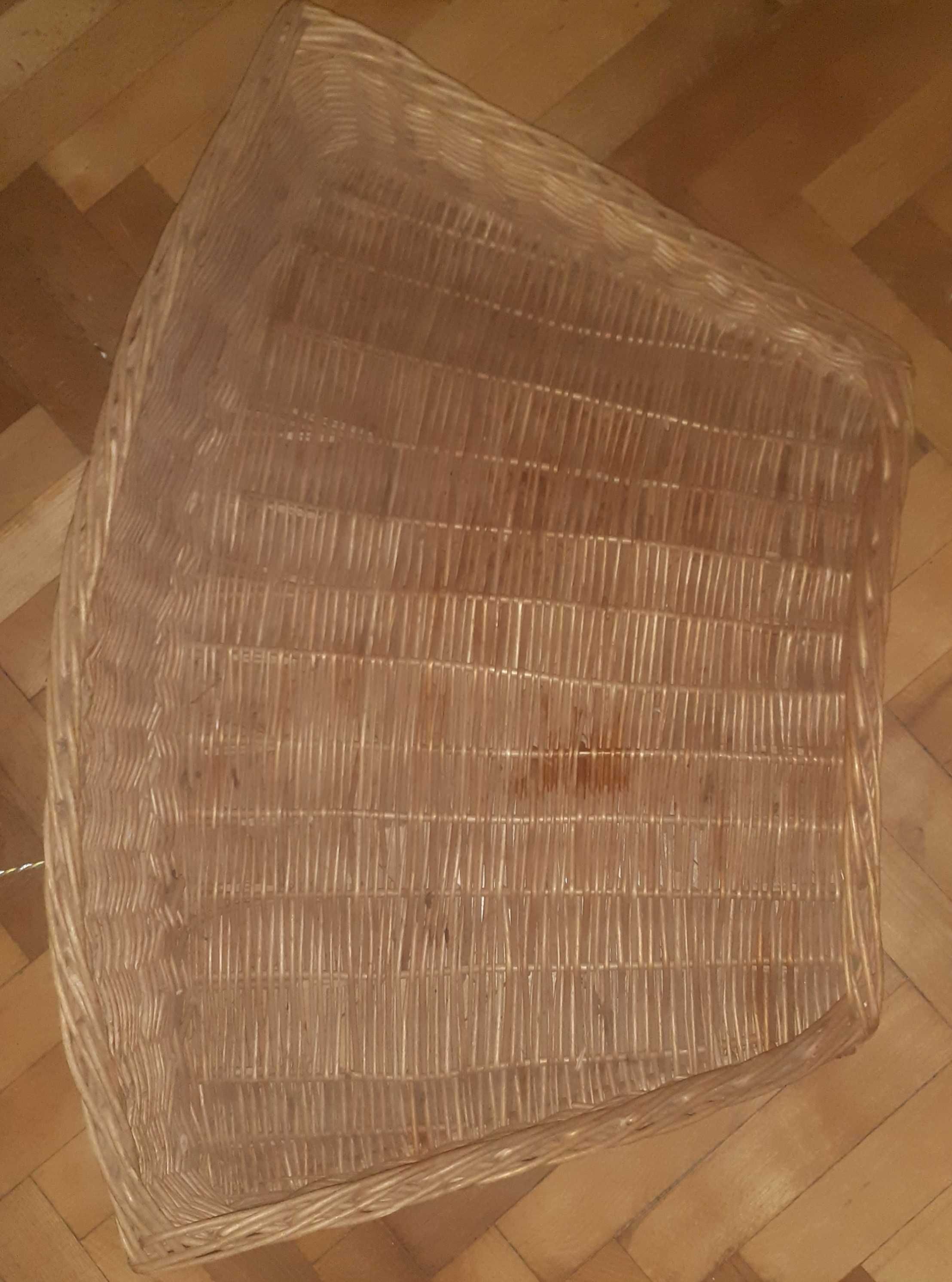 Wiklinowe legowisko, kosz dla psa,