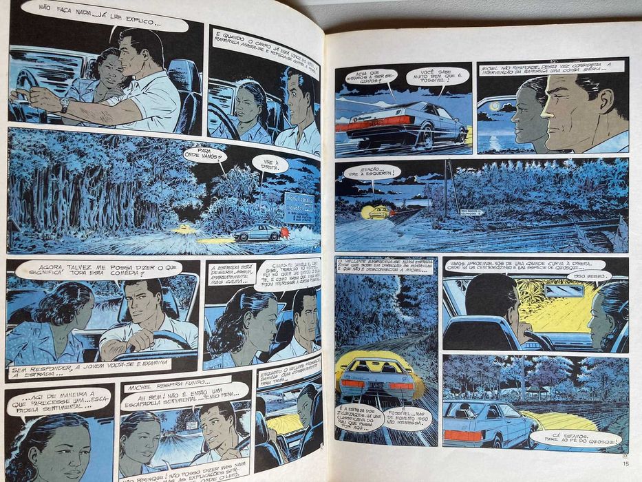 [BD] Michel Vaillant - Rali Sobre um Vulcão, de Jean Graton