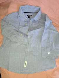 camisolas (2uni) +camisa conjunto de roupinha para menino da kiabi