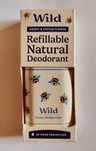 Dezodorant naturalny wegański Wild honey & cactus futerał + wkłady