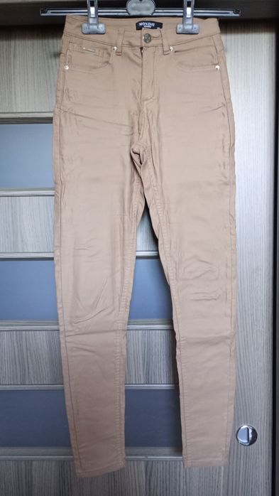 Spodnie eko skóra XS