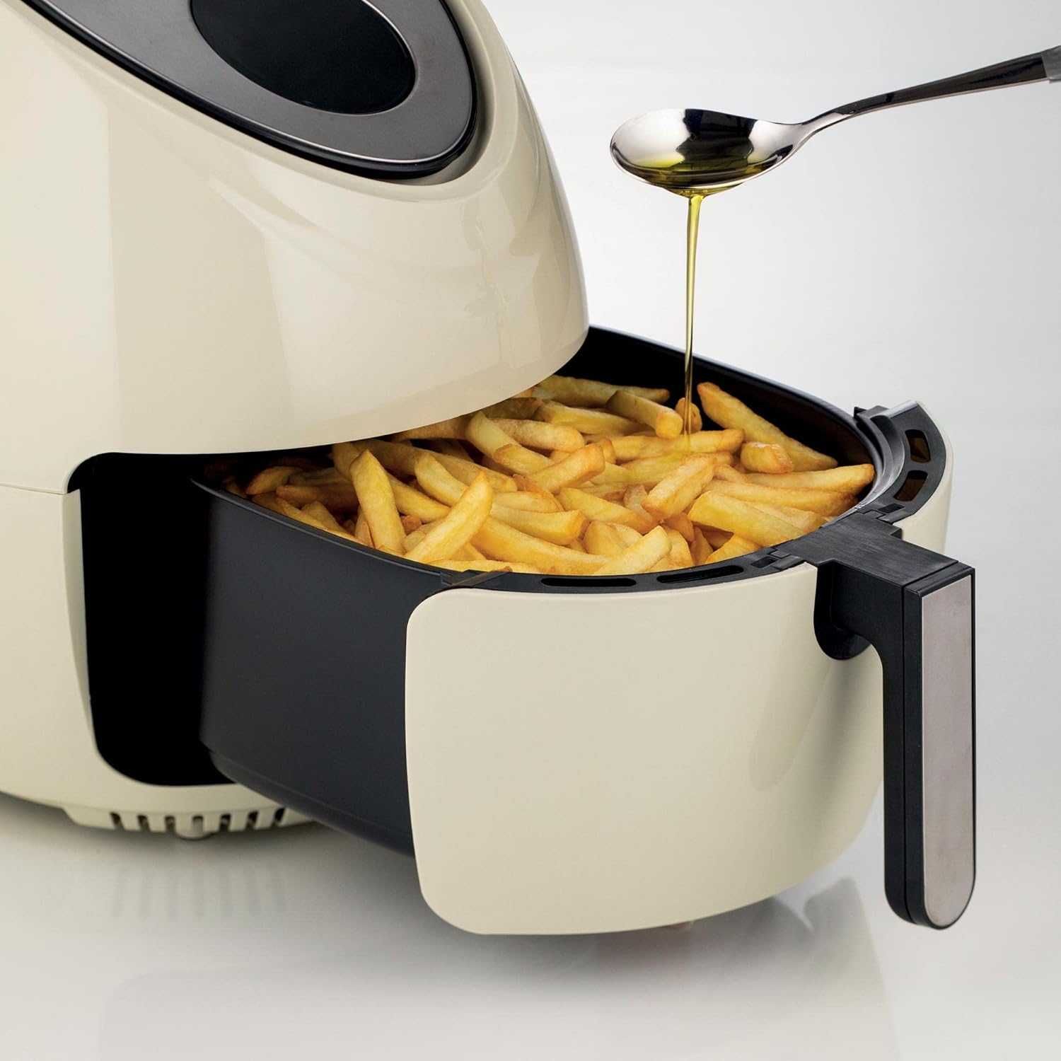 Ariete 4618, Airy Fryer XXL frytkownica powietrzna, 5,5 l 1800w beżowy