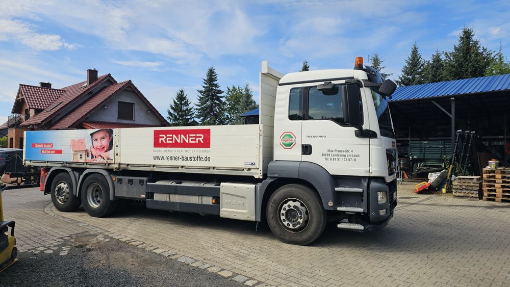 MAN TGS 26.400 6x2  HDSoś skrętna  Manual !!