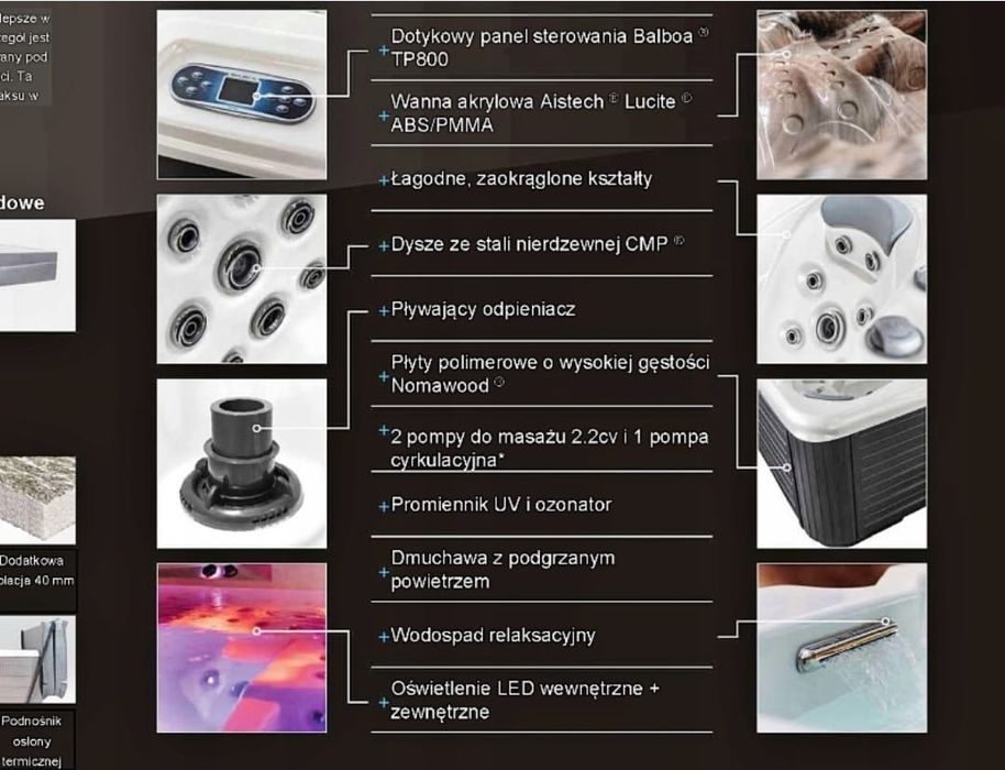 Jacuzzi ogrodowe hanscraft hc4