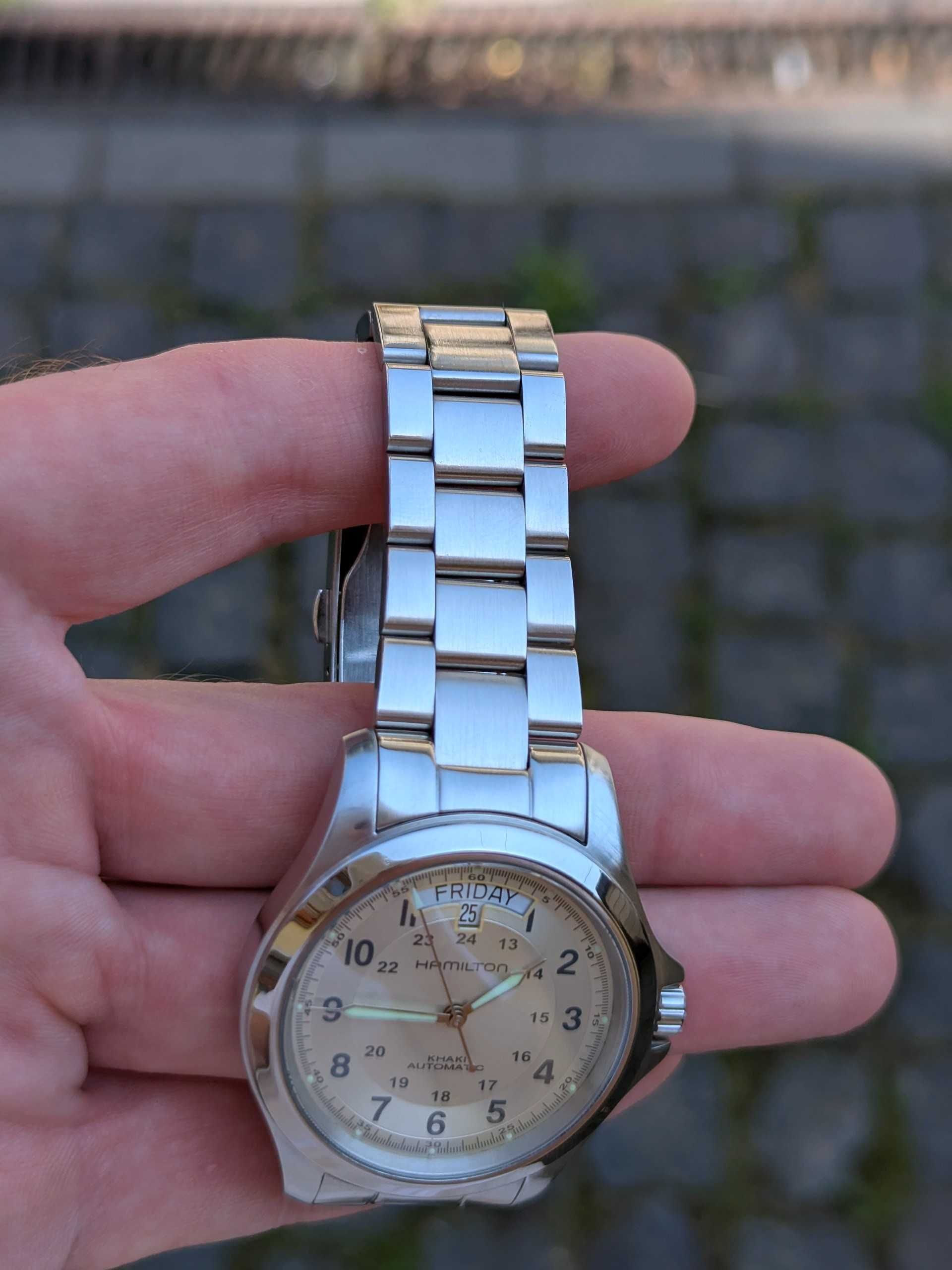 HAMILTON Khaki Field King Auto day/date