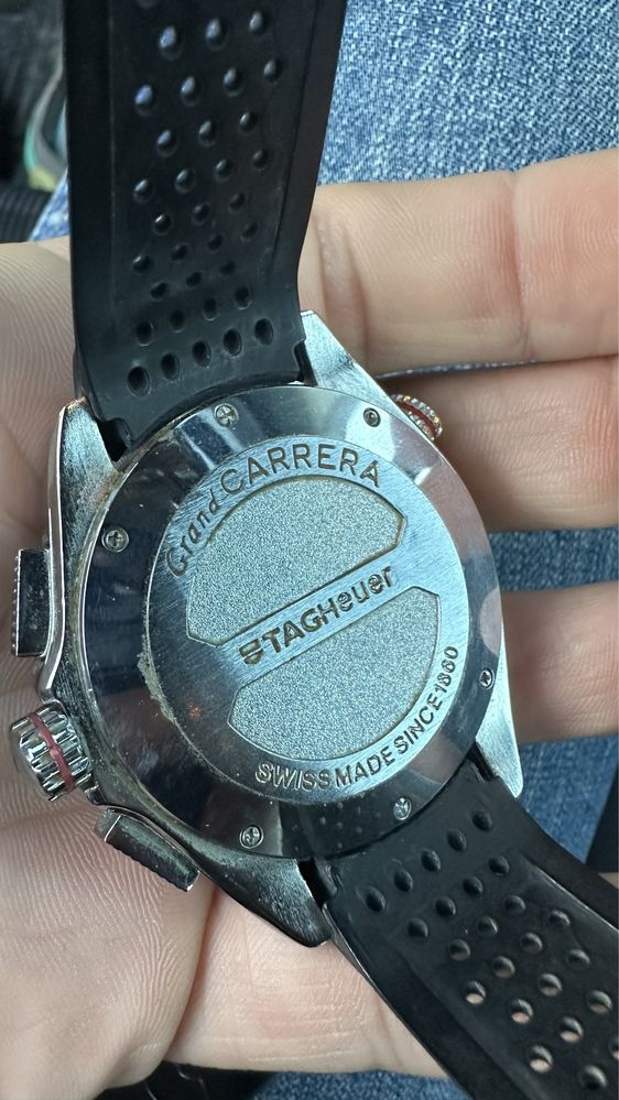 zegarek grand carrera tag heuer uszkodzony