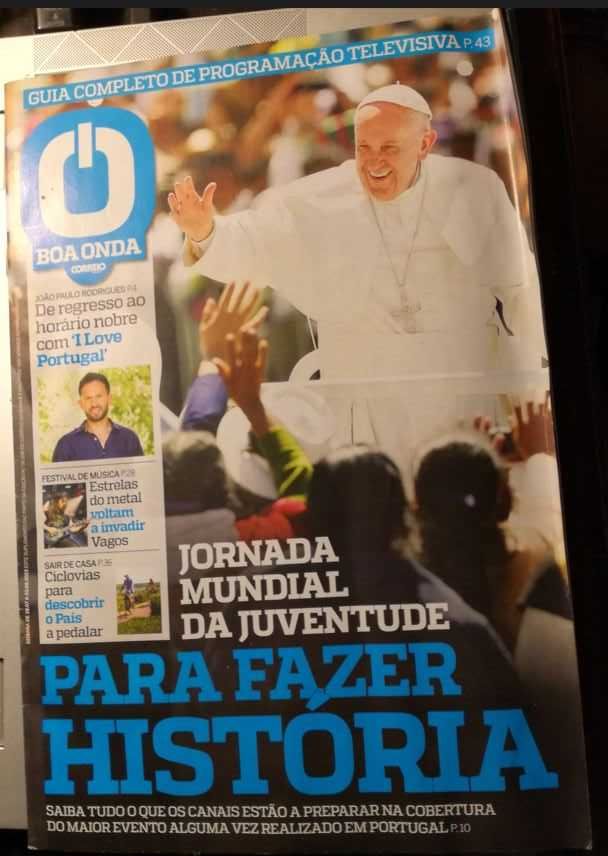 5 Revistas diversas Papa Francisco