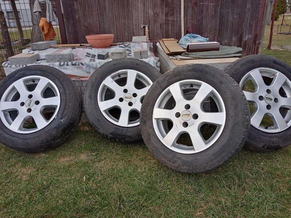 Felgi aluminiowe z oponami