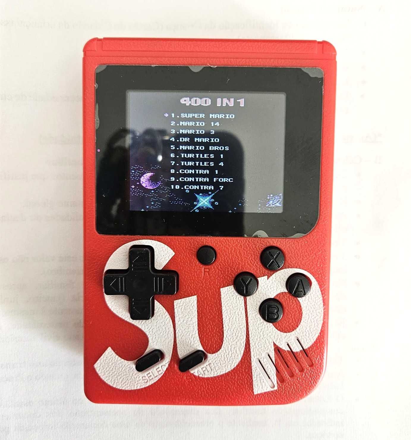 Consola de jogos retro portátil