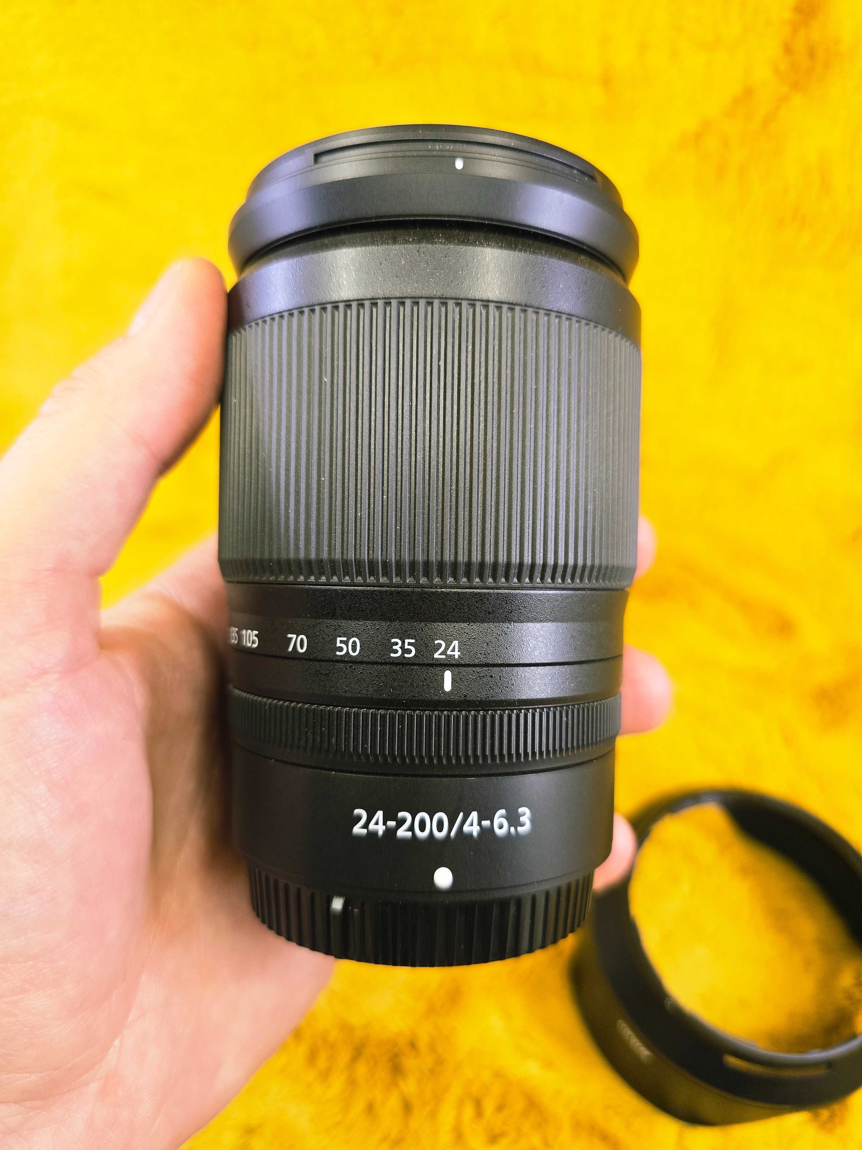 !ЯК НОВИЙ! 8х ЗУМ Nikon Nikkor Z 24-200mm f/4-6.3 FX - FullFrame