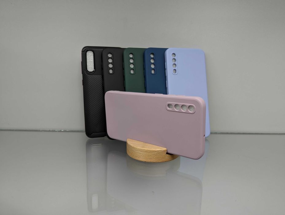 Samsung A30s/A50 Противоударный чехол софт тач Wave  все модели